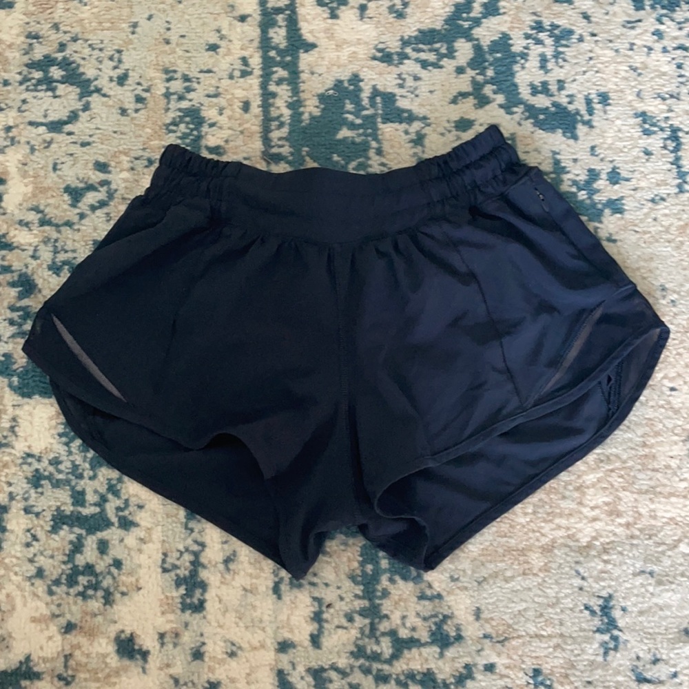 Navy blue lululemon shorts. 2 “2.5